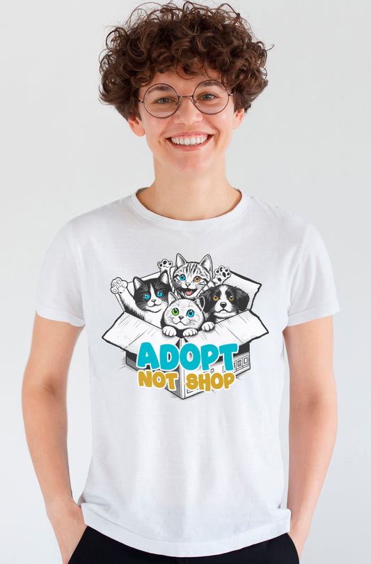 ADOPT NOT SHOP