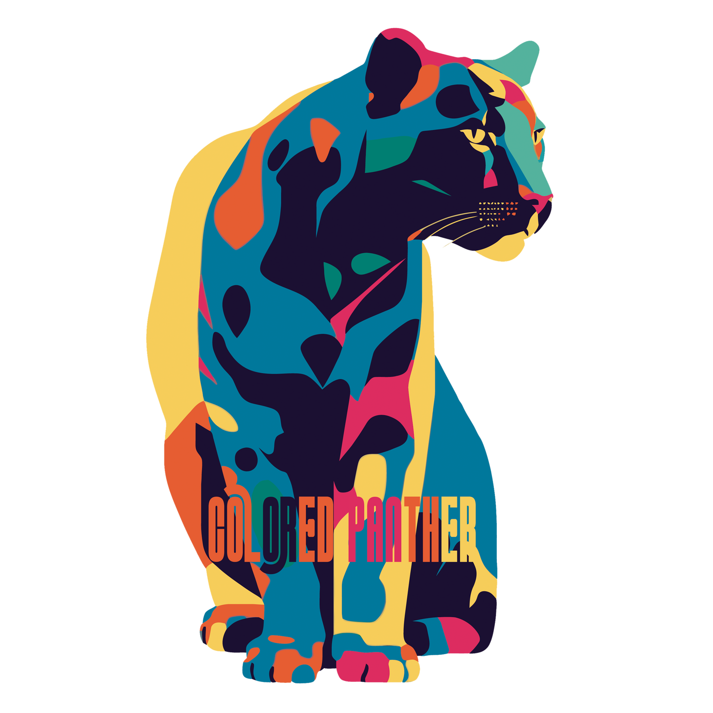COLORED PANTHER