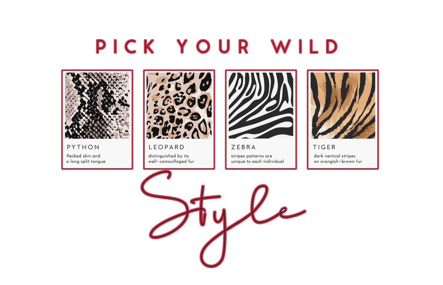 PICK YOUR WILD