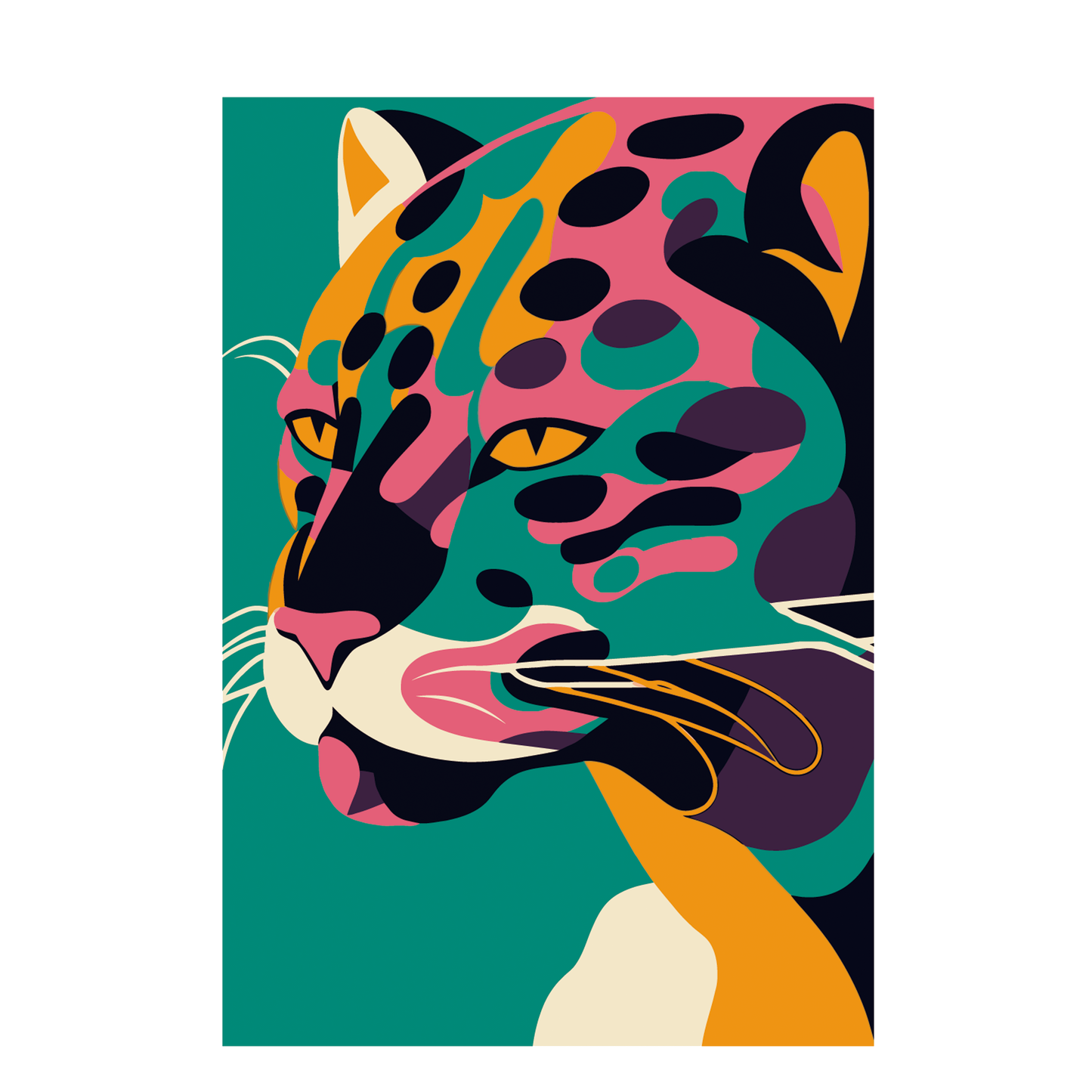 LEOPARDO MULTICOLOR