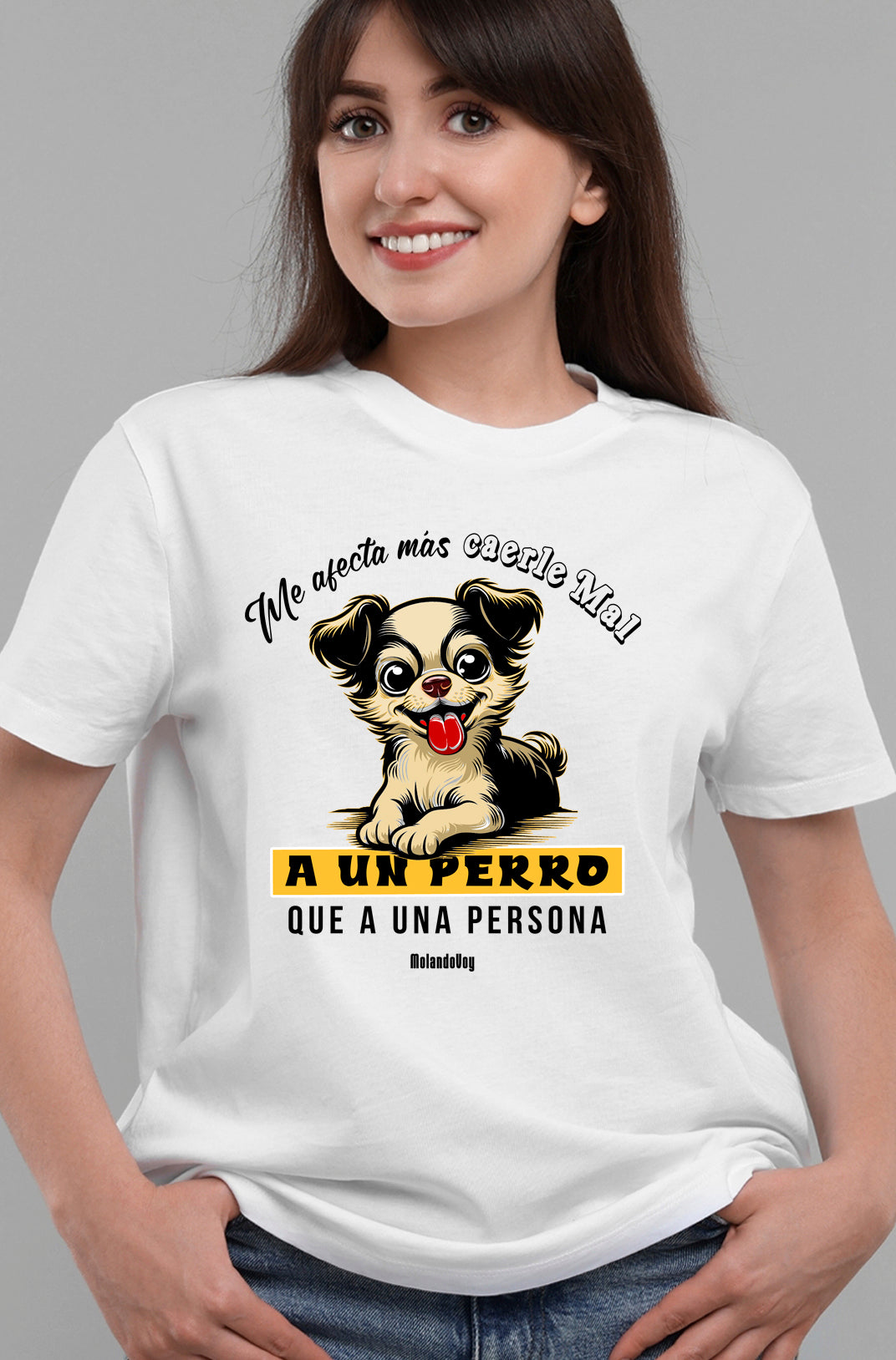 ME AFECTA MÁS CAERLE MAL A UN PERRO...
