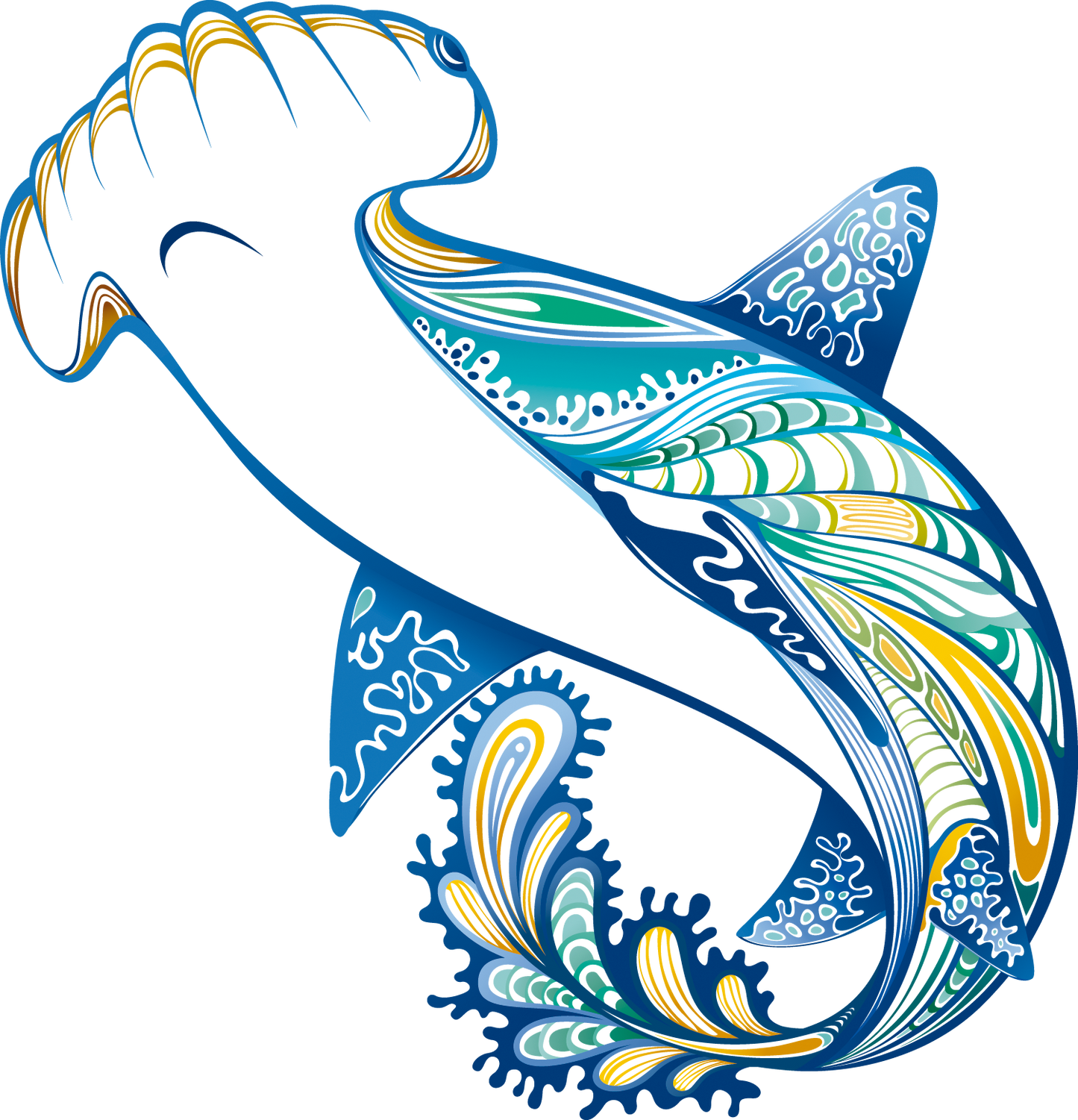 TIBURÓN MANDALA