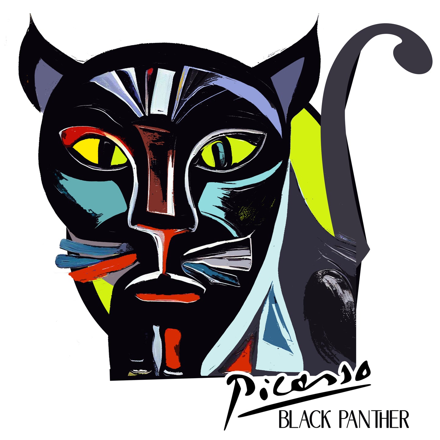 BLACK PANTHER PICASSO